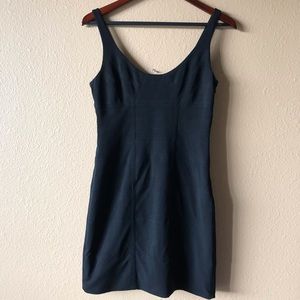 BCBG Fitted Black Mini Dress Size 10